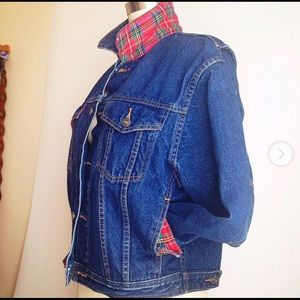 1990s vintage charter club denim jacket